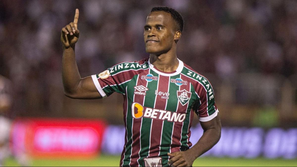 Ad Galatasaray ile anlyordu! Jhon Arias, Fluminense ile nikah tazeledi