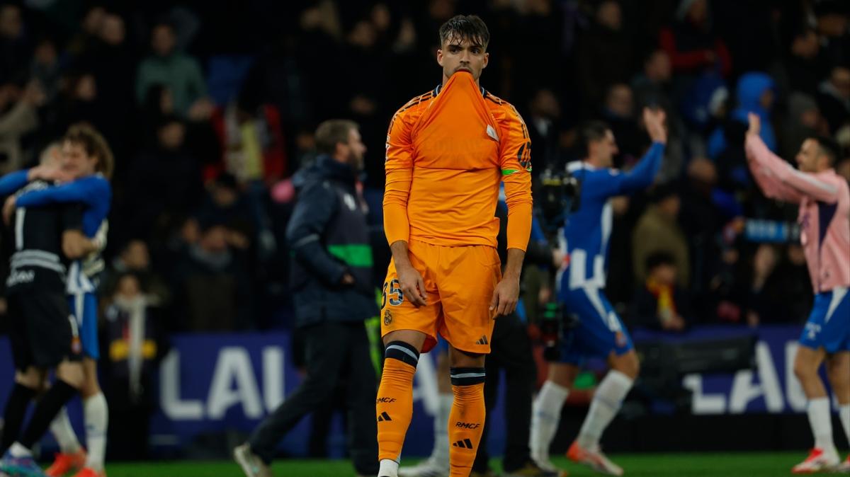 Arda Gler oynamad! Real Madrid, Espanyol karsnda kayp