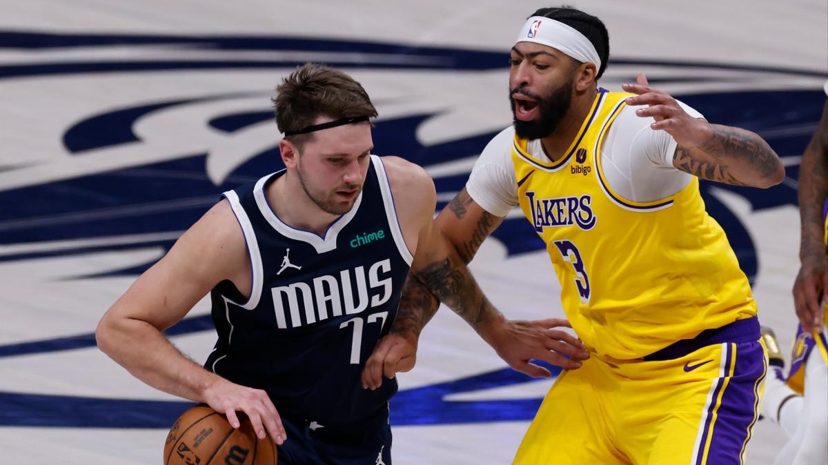 Basketbol camiasnda Luka Doncic-Anthony Davis takas aknl