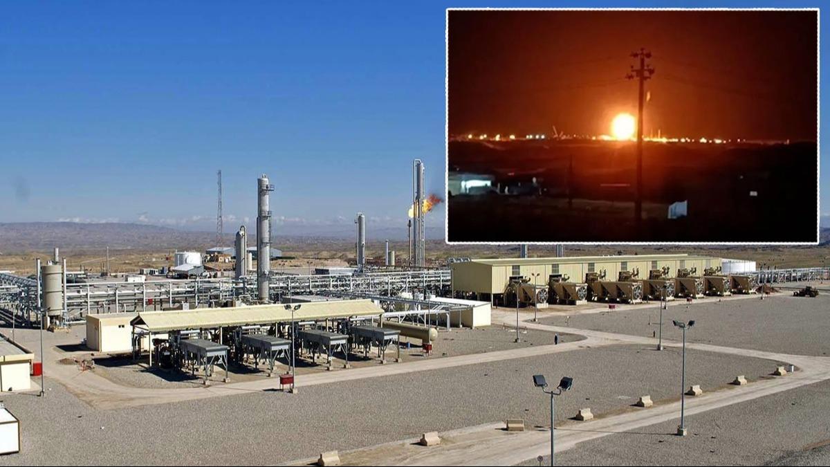 Doal gaz sahasna fze saldrs: Irak'ta BAE irketi hedef alnd