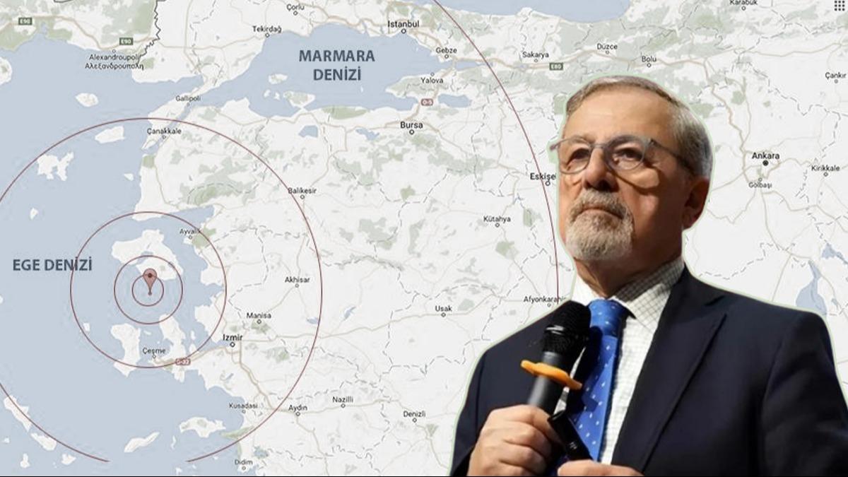 Ege Denizi'nde deprem frtnas: Naci Grr'den kritik uyar! Trkiye'yi ne kadar etkiler?