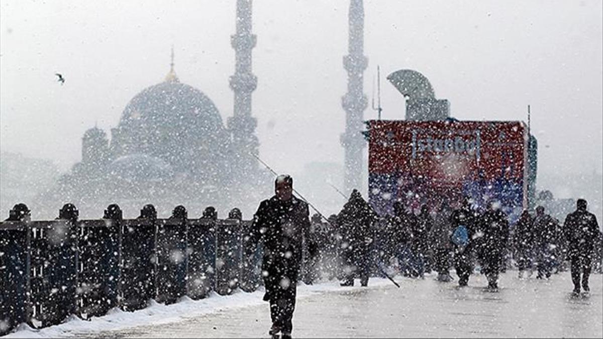 Scaklklar 6 ila 12 derece decek! stanbul ve Ankara'da kar ya grlecek