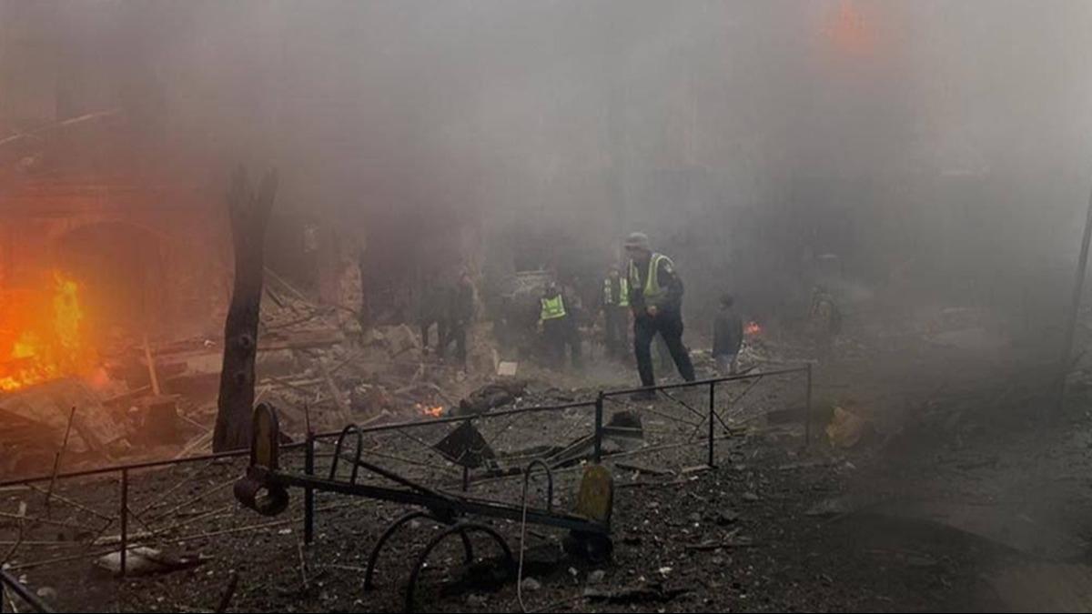 Ukrayna'dan Rusya'da bir okula fze saldrs! Kritik aklama...