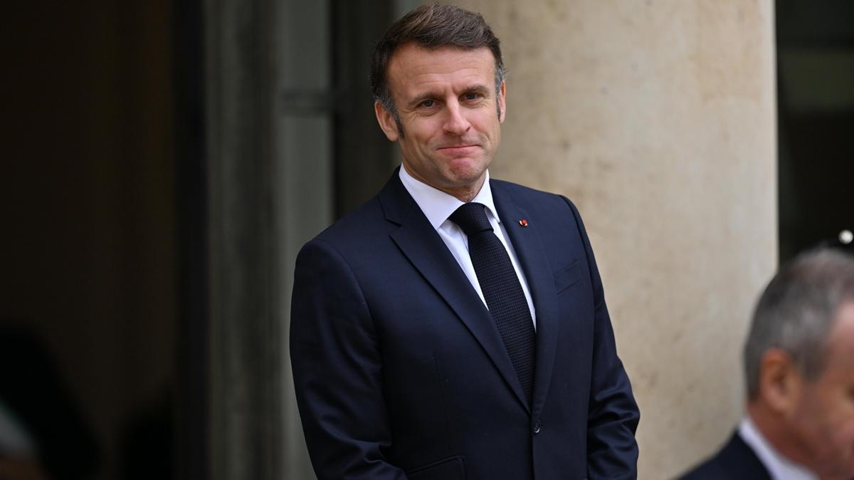 Fransa Cumhurbakan Macron'dan AB iin savunma alannda stratejik zerklik vurgusu