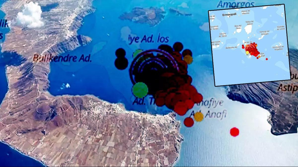 Ege'de deprem frtnas! AFAD ve MTA raporu yaymland: Tsunami Trkiye'ye ulaabilir