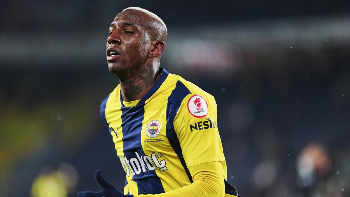 Talisca siftah yapt! Fenerbahe formasyla golle tant