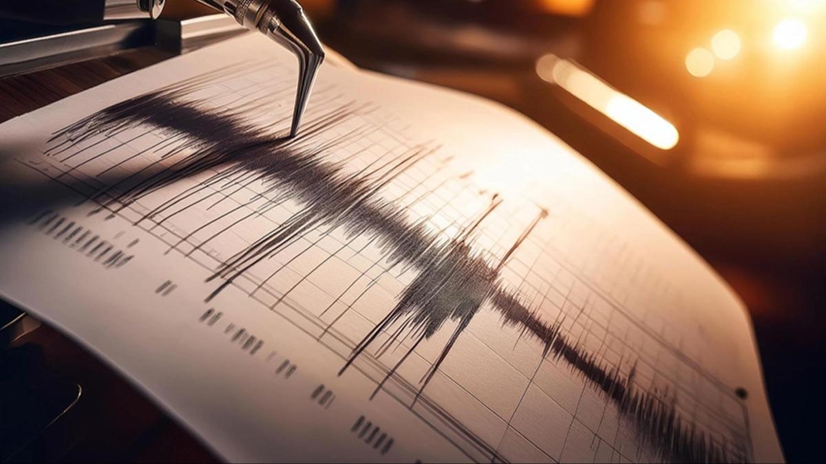 Ege'de 4,5 byklnde deprem meydana geldi