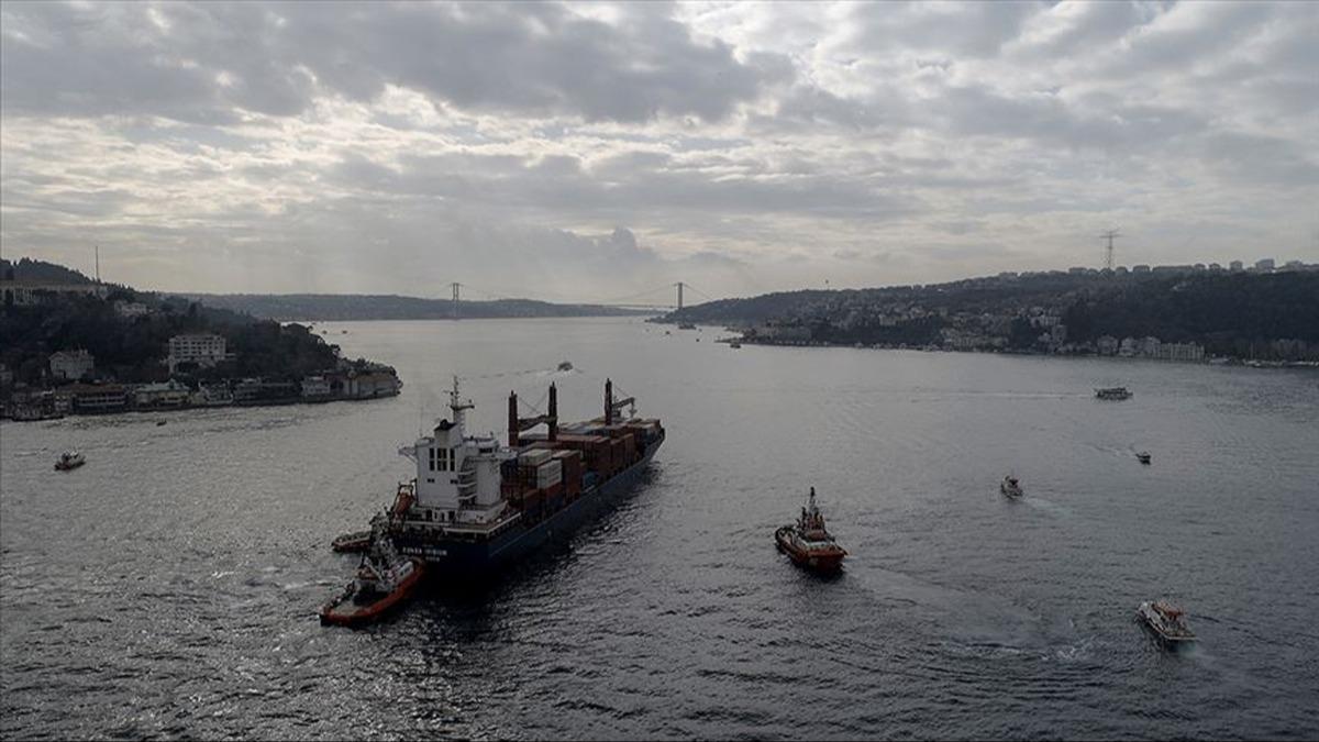 stanbul Boaz'ndan geen yl 41 bin 363 gemi geti