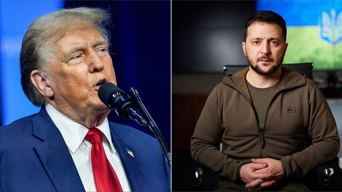 Trump, Zelenskiy ile grecek: Artk sava sona ermeli