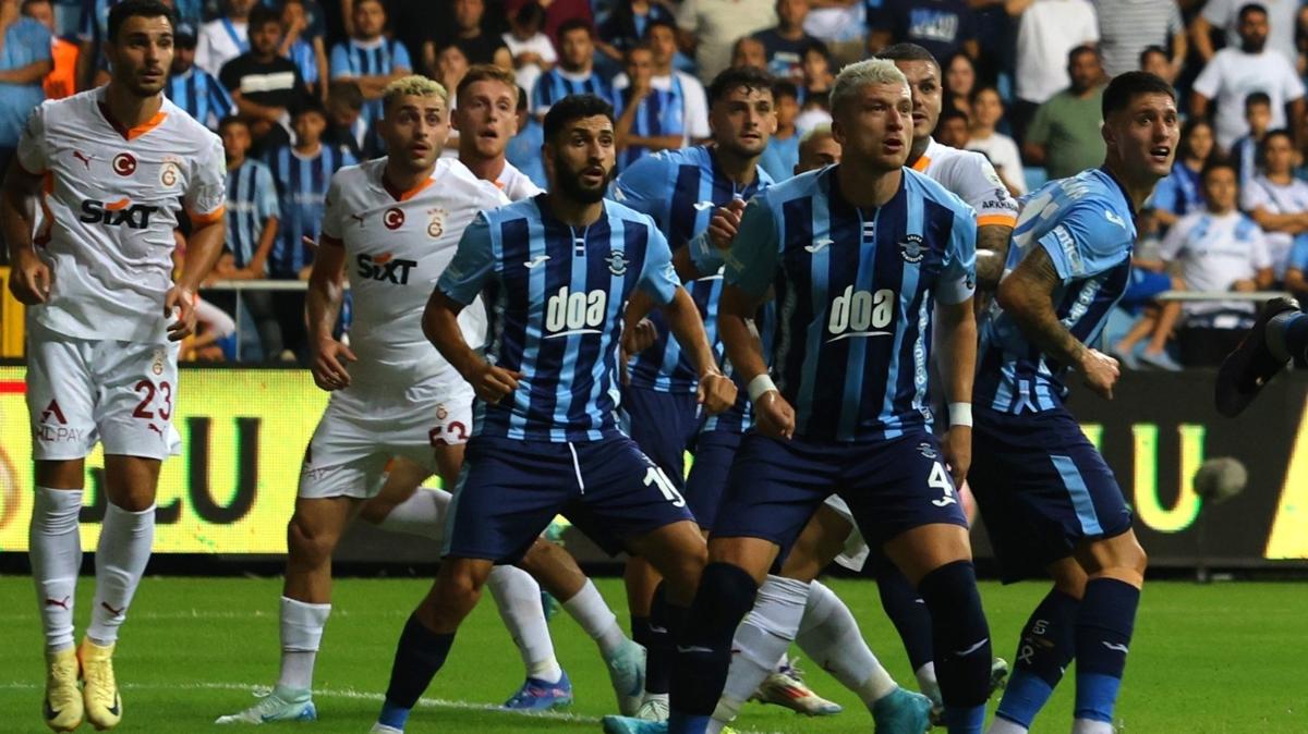 Adana Demirspor, lider Galatasaray ile karlaacak