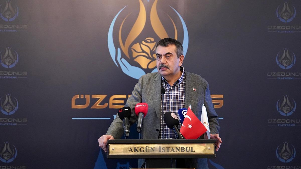 Bakan Tekin: 2002'deki derslik saysn ikiye katladk