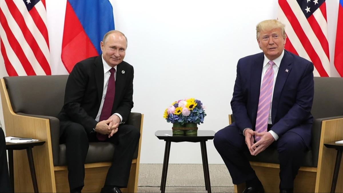 ABD medyasndan ''Trump ile Putin grt'' iddias 