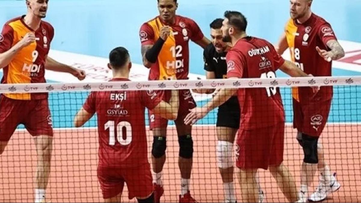 Galatasaray HDI Sigorta set vermeden kazand