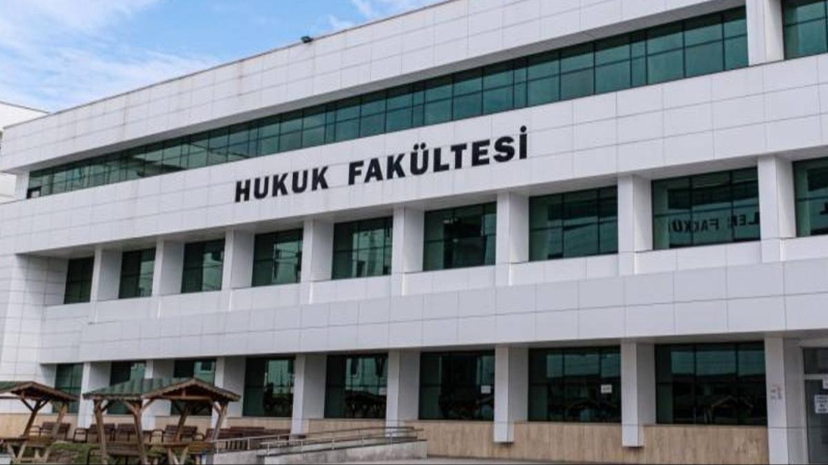 Hukuk fakltelerinde yeni dnem! Bakan Tun sralamay duyurdu