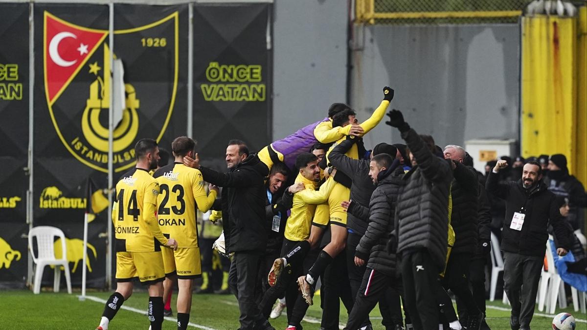 stanbulspor'a tek gol yetti