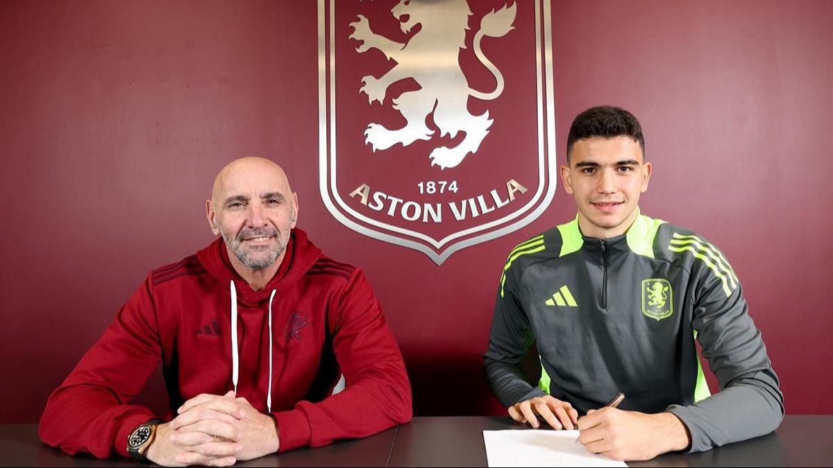 18'lik Yasin zcan, Aston Villa'da