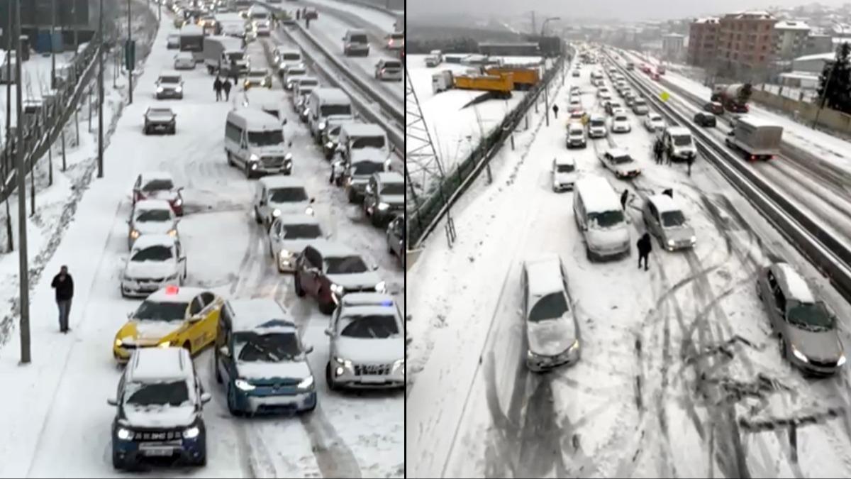 stanbul'da ulama kar engeli  