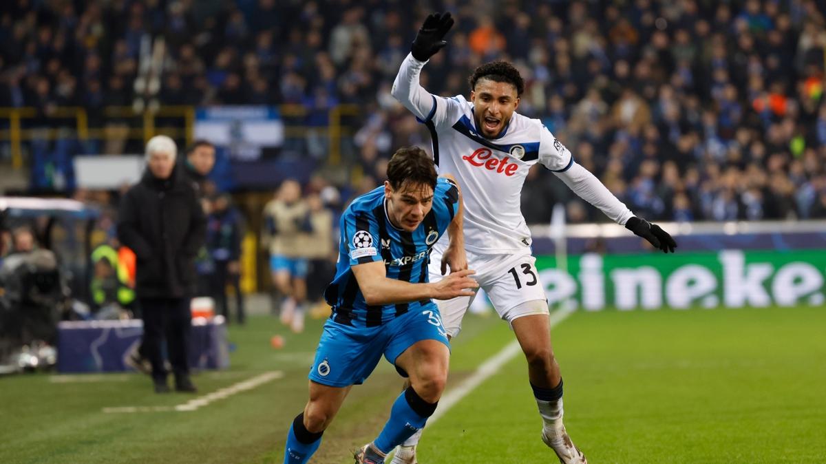 Club Brugge, Atalanta karsnda avantaj ald