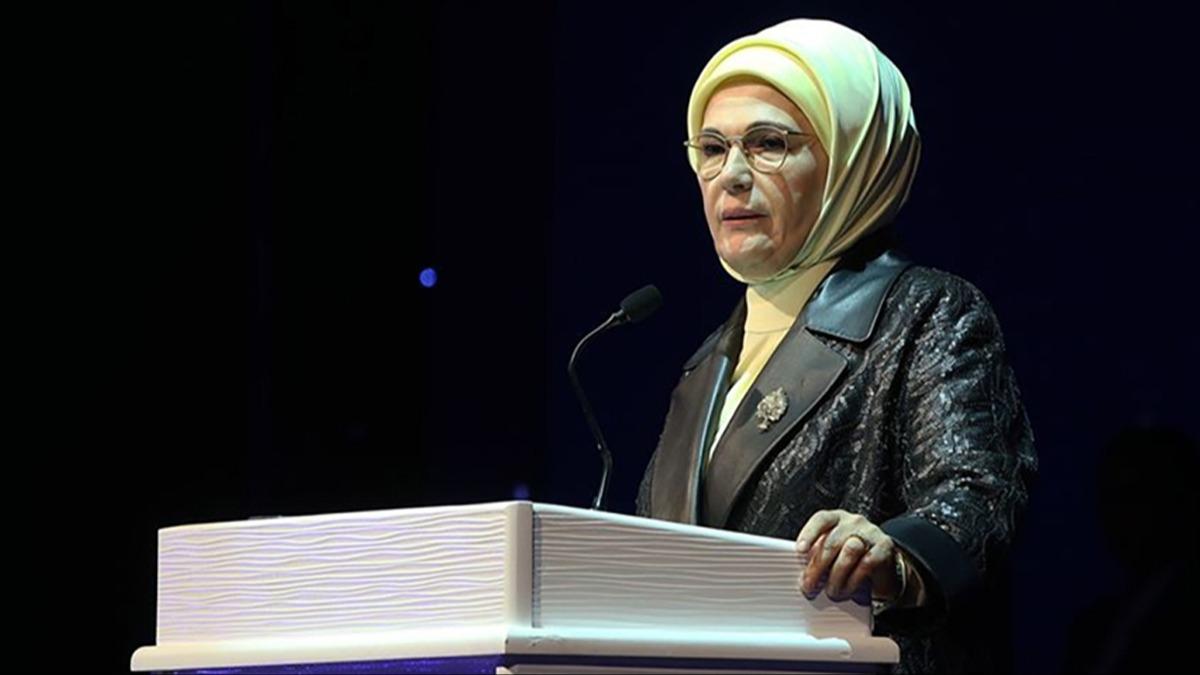 Emine Erdoan: 2017 ylnda balattmz Sfr Atk hareketi yalnzca bir proje deil, atksz bir gelecein anahtardr