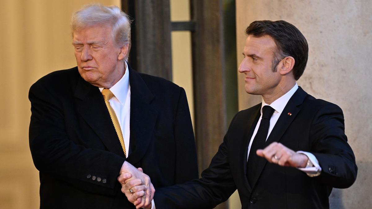 Macron'dan Trump'a Gazze k: Oras bo bir arazi deil