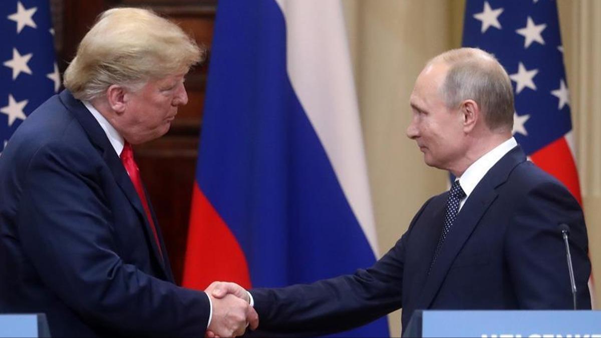 Dnyann bekledii grme gerekleti! Trump ve Putin anlamaya vard