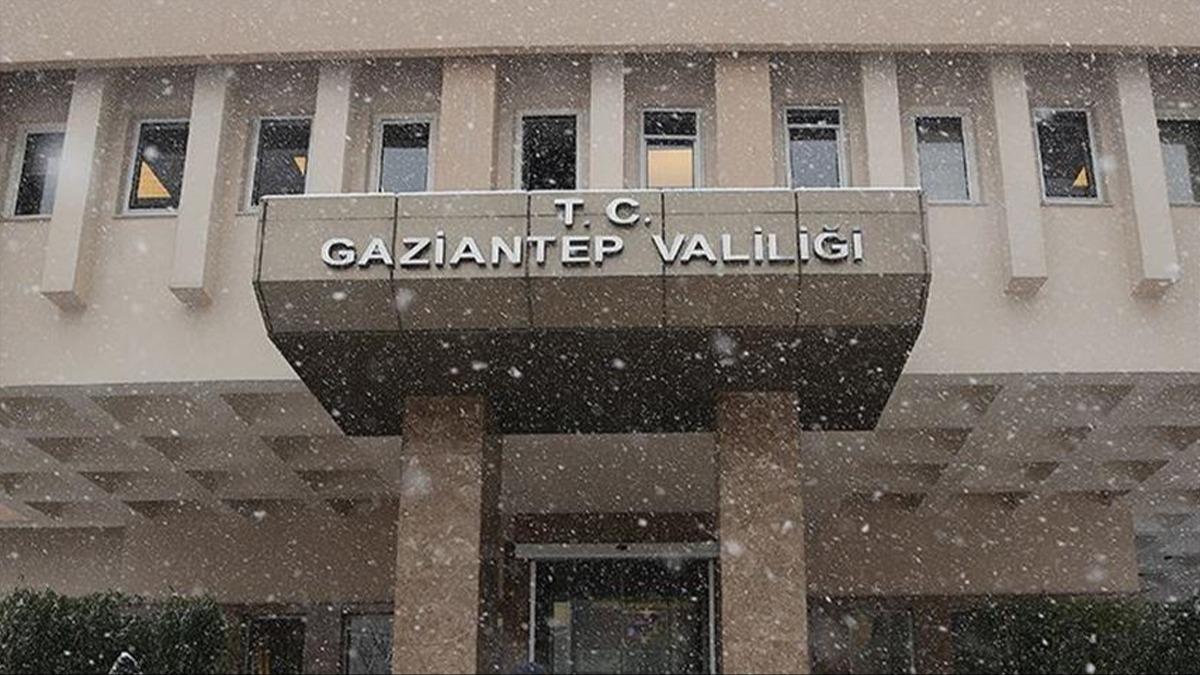 Gaziantep Valilii duyurdu: Gsteri yryleri ve etkinlikler 15 gn yasakland