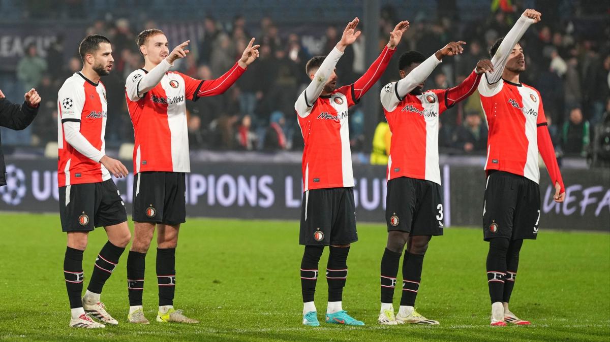 Milan, Feyenoord deplasmanndan eli bo dnd