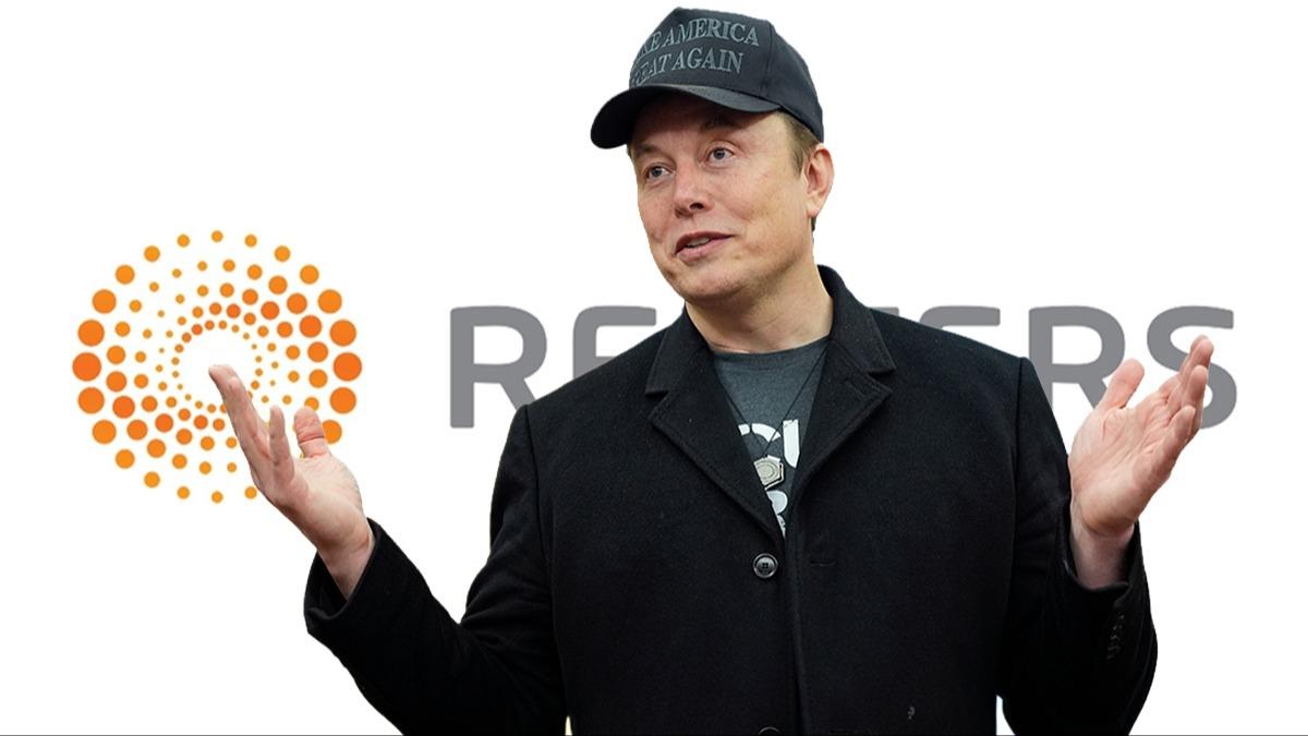 Elon Musk'n fitilini ateledii Reuters iddialar tartlyor