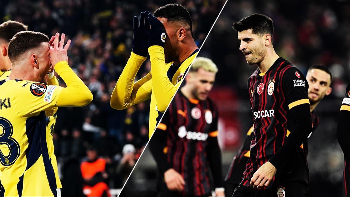 Fenerbahe ve Galatasaray sahaya kt! UEFA lke puan gncellendi