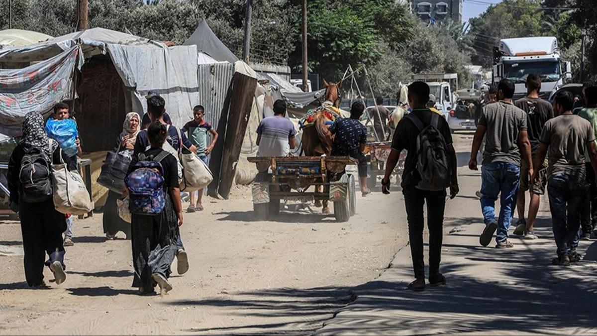 Gazzeliler: Filistin bizim bu topraklar bizim, hibir yere gitmiyoruz