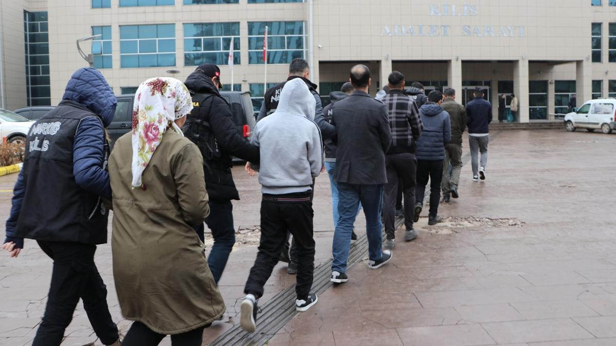 Kilis'te narkotik operasyonu: 7 tutuklama 