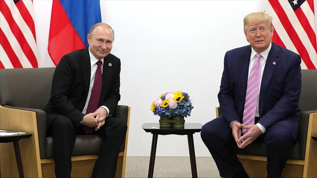 Trump'tan srpriz Rusya talebi: Onlar geri almay ok isterim