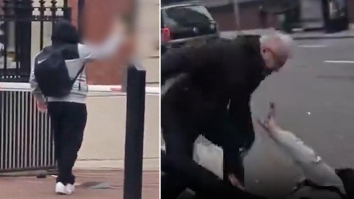 Trk Konsolosluu nnde Kur'an- Kerim'e saldr! Provokatr etkisiz hle getirildi