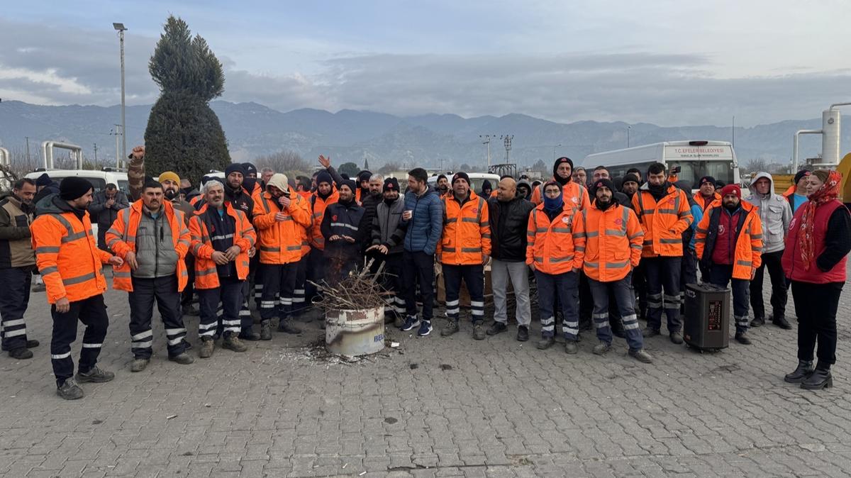 CHP'li Efeler Belediyesi'ne isyan! 11 aydr alacaklar denmiyor