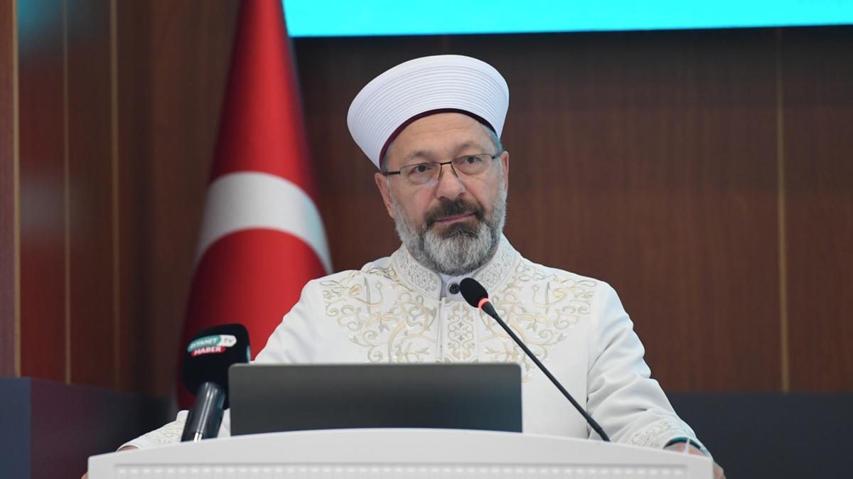 Diyanet leri Bakan Erba: Bakanlmz milletimizin takdirini kazanmaktadr