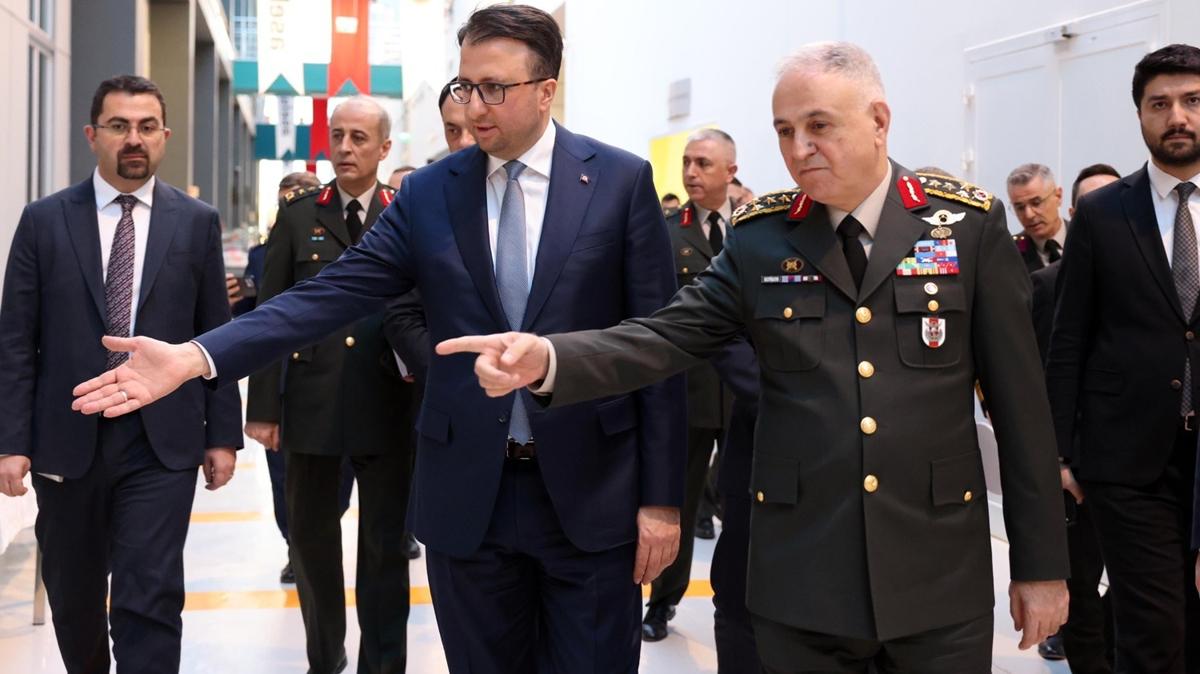 Genelkurmay Bakan Orgeneral Grak'tan Akyol'a ziyaret