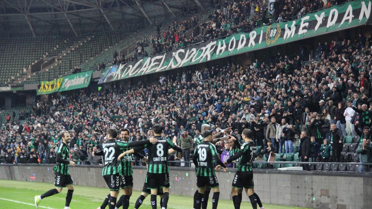 Kocaelispor evinde hata yapmad