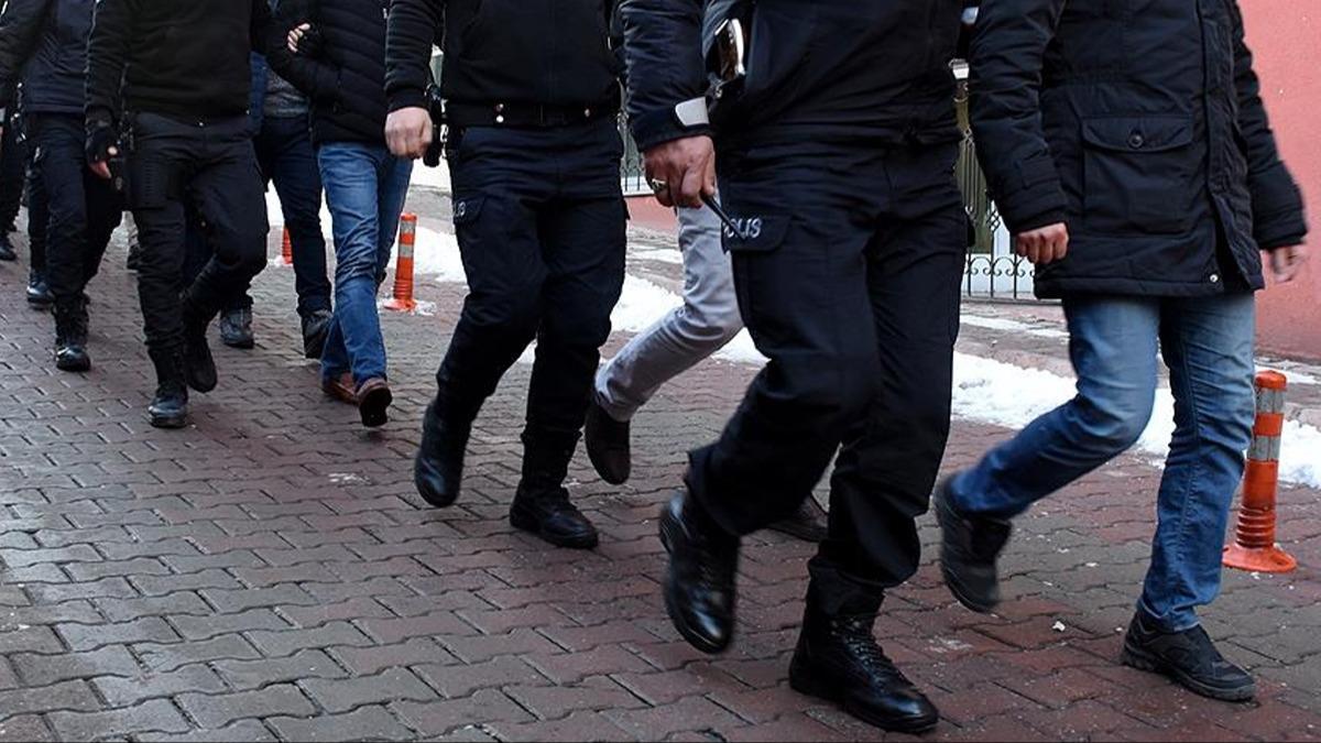 Sosyal medyadan terr rgt propagandas yapan 7 kii gzaltna alnd