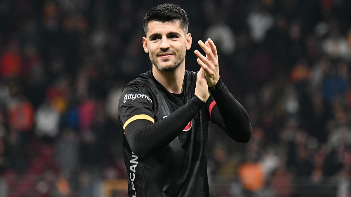 Galatasaray'a kt haber! Alvaro Morata derbide yok