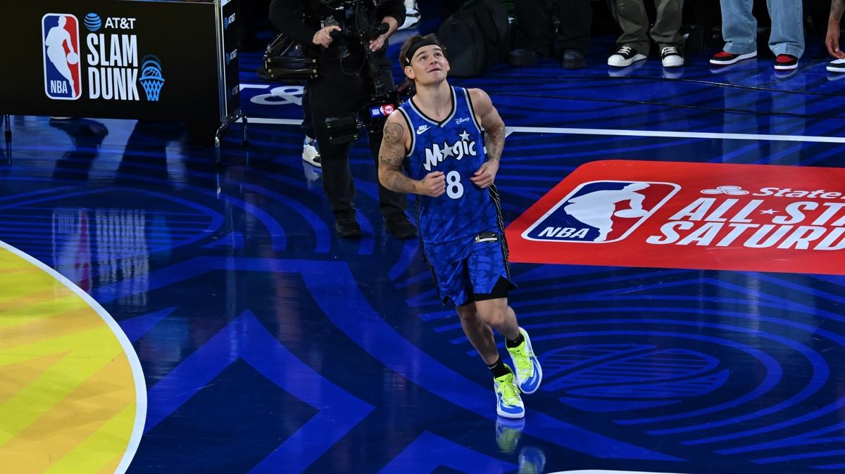 NBA All-Star'da sma yarmasn kazanan Mac McClung tarihe geti