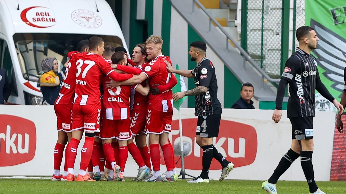 Samsunspor'a tek gol yetti