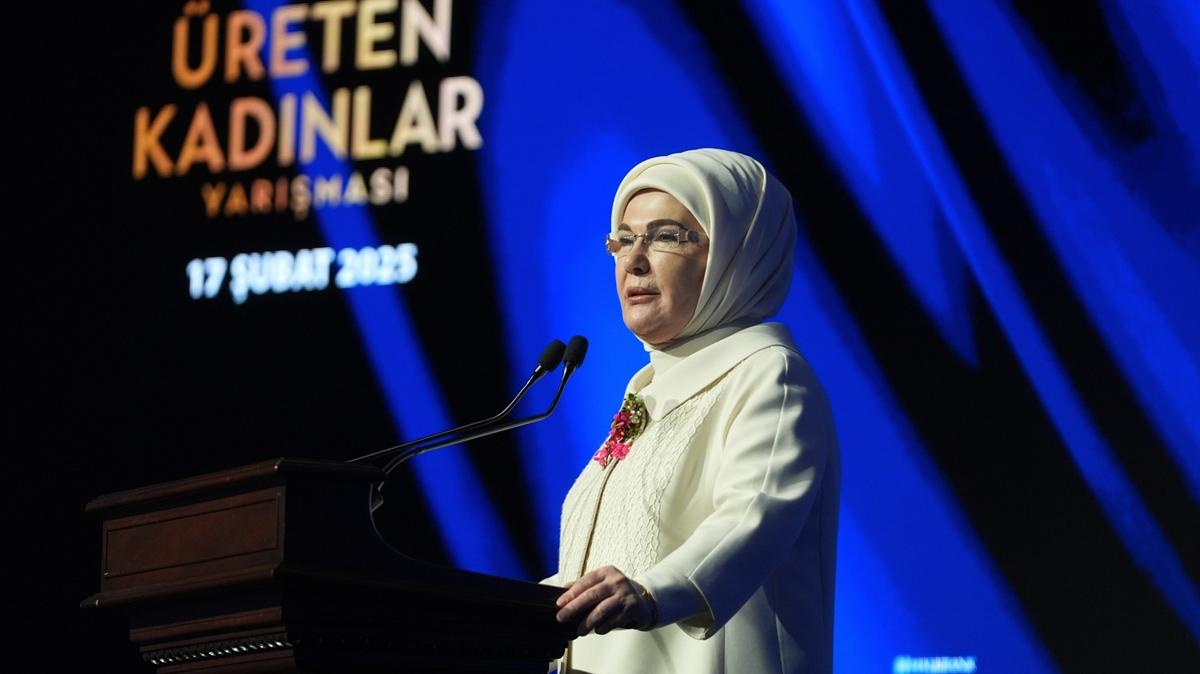 Emine Erdoan 2028 yln hedef gsterdi: Hep birlikte baaracaz