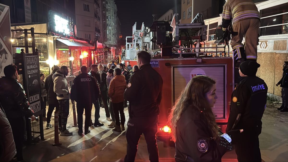 Ktahya'da yangn: 7. kattan dt