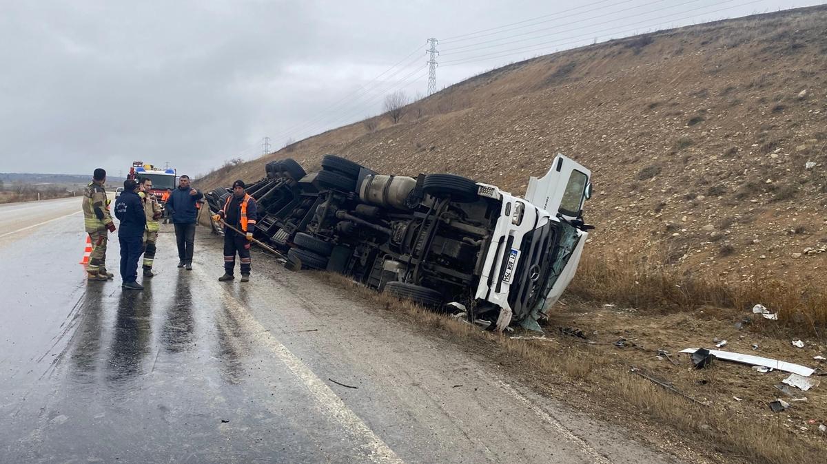 Ankara'da tr devrildi: 1 l