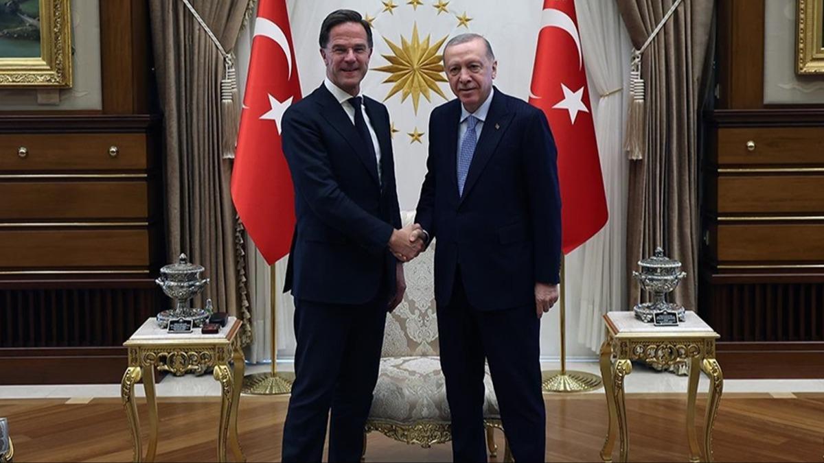 Cumhurbakan Erdoan, NATO Genel Sekreteri Rutte ile telefonda grt