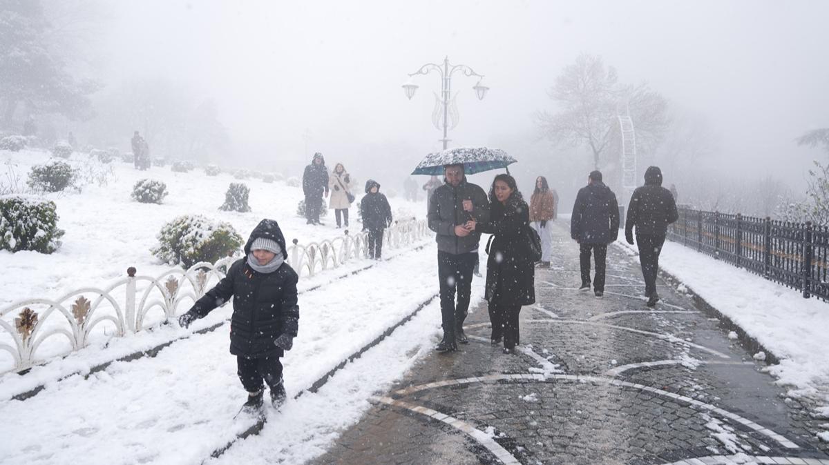 stanbul Sibirya'ya dnecek! Kar alarm verildi