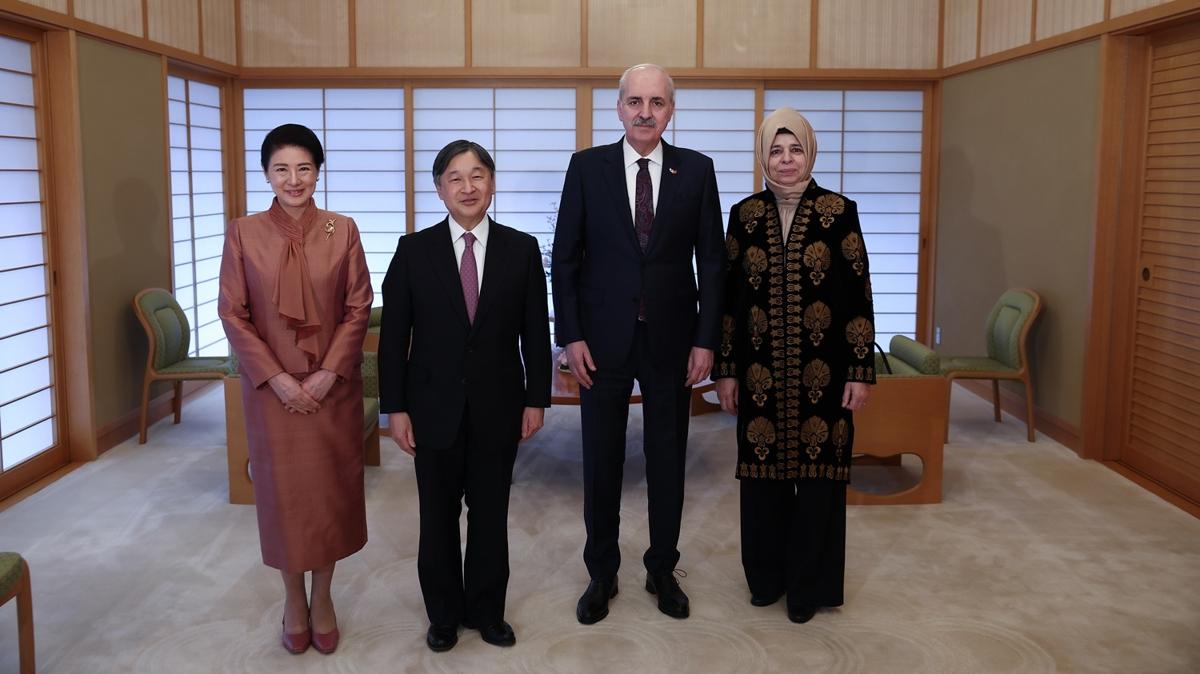 TBMM Bakan Kurtulmu, Japonya mparatoru ile grt 