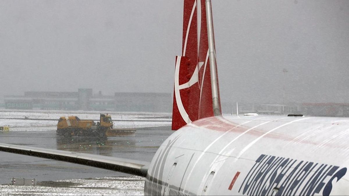 Kar ya etkisini artryor! stanbul Havaliman'nda seferler azaltld 