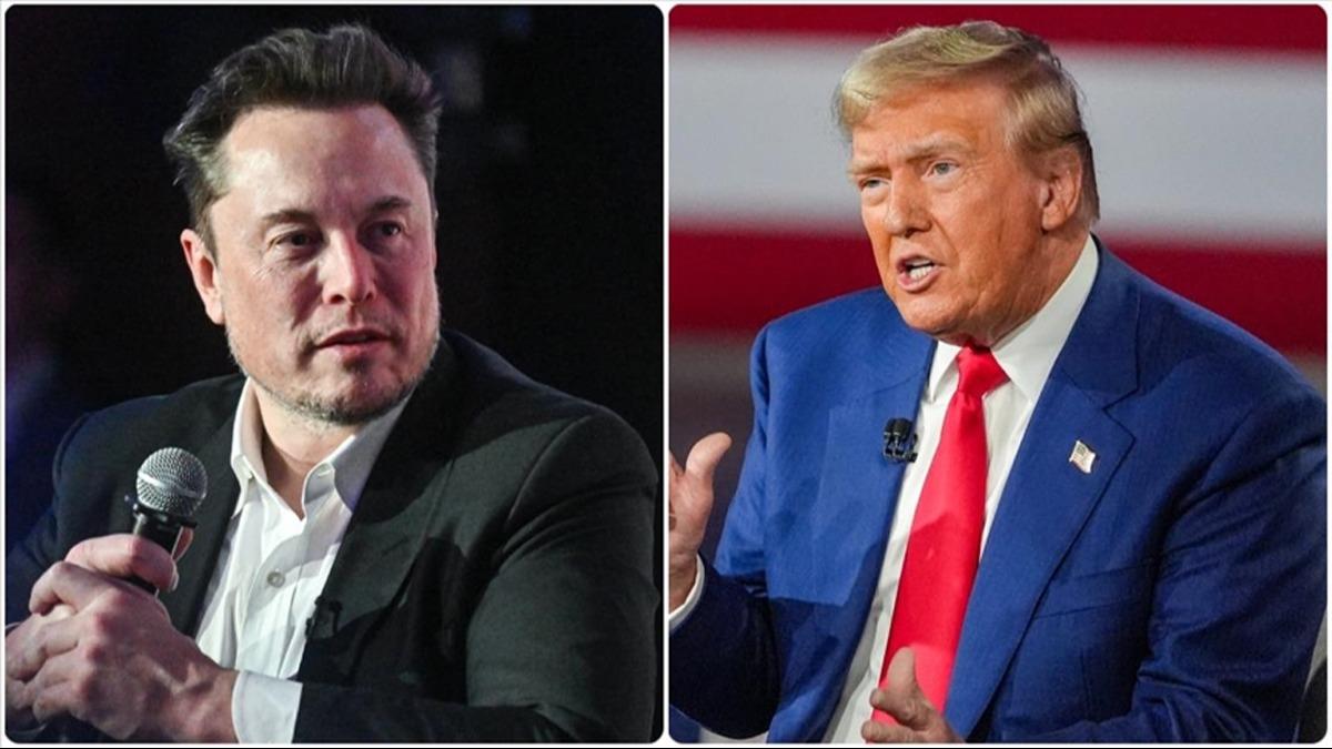 ABD Bakan Trump, Musk'n kendisine destek veren aklamasn paylat