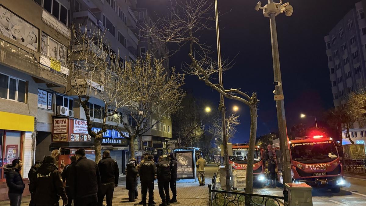 Bursa'da yangn kan ofiste bir kii l bulundu